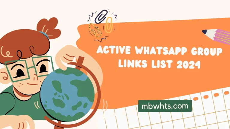Active WhatsApp group Links list 2024 | WhatsApp group chat